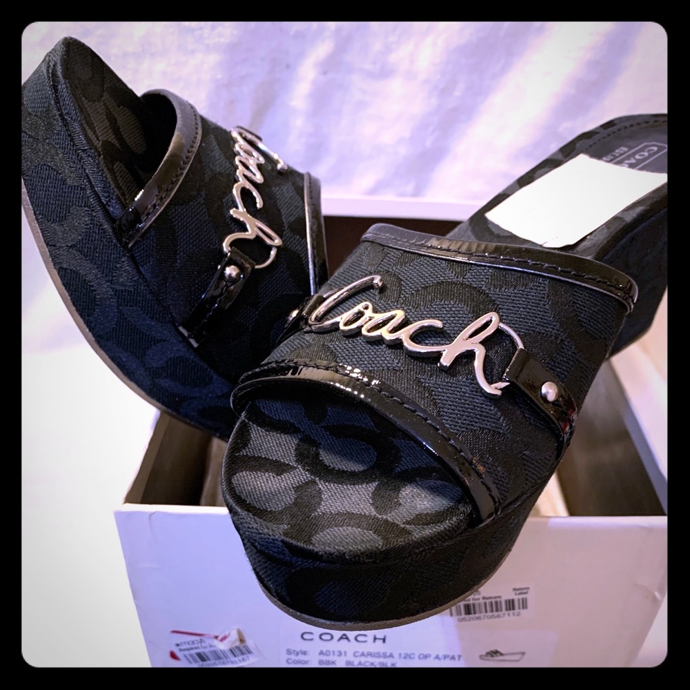Coach sandals